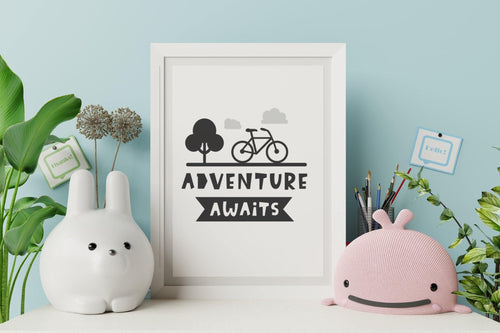 Adventure Awaits - Children’s Print-Chic Prints