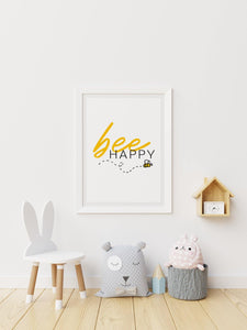 Bee Happy-Chic Prints