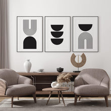 Load image into Gallery viewer, ‘Bold’ - Modern Art prints (Set of 3) - Chic Prints
