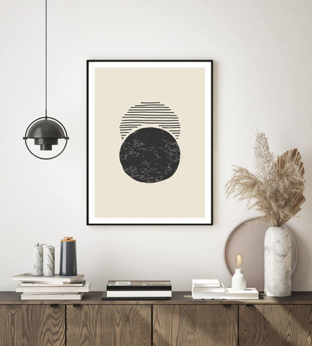 Crescent 2 - Abstract Art - Chic Prints