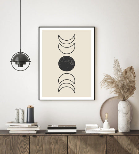 Crescent 3 - Abstract Art - Chic Prints