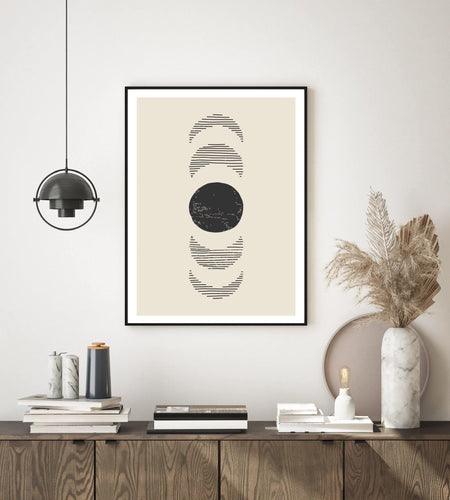 Crescent 4 - Abstract Art - Chic Prints