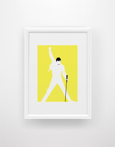 Freddie Mercury Print - Chic Prints