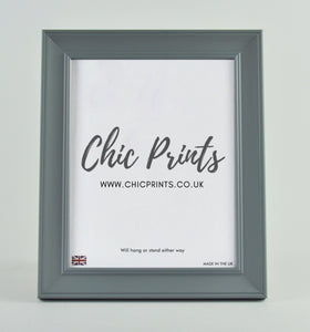 French Grey Frame - A3 (42cm x 29cm)-Chic Prints