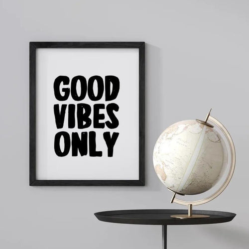 Good Vibes Only-Chic Prints