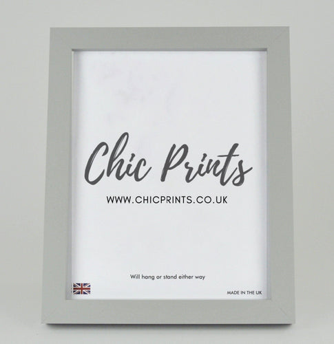 Light Grey Frame - A3 (42cm x 29cm)-Chic Prints