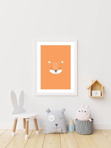 Mr Fox - Nursery print-Chic Prints
