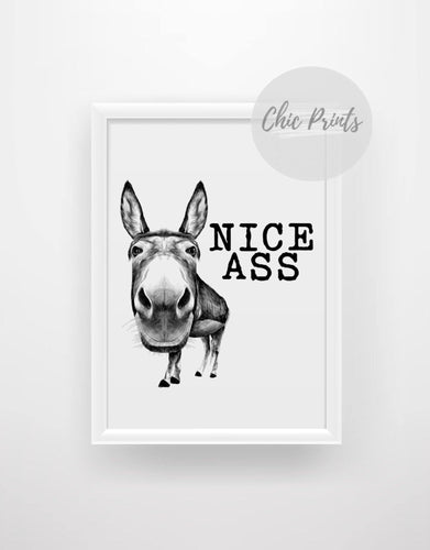 Nice Ass Print - Chic Prints