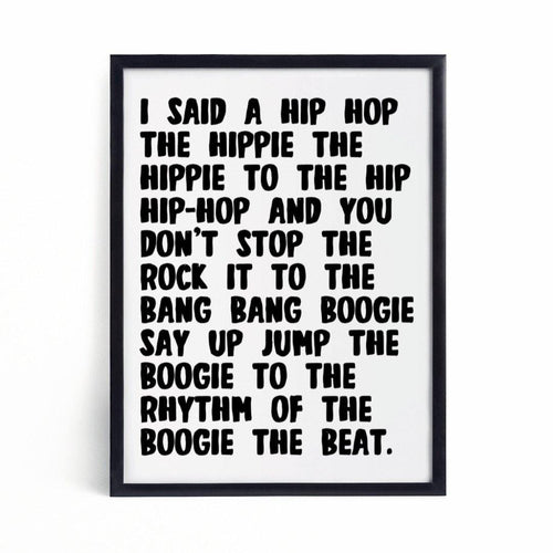 ‘Rappers Delight’ Print-Chic Prints