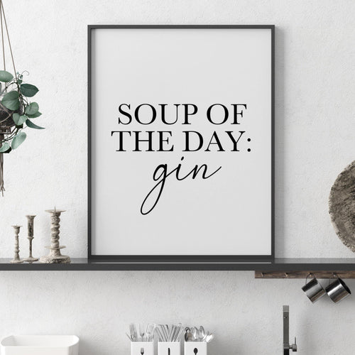 Soup of the day: Gin-Chic Prints