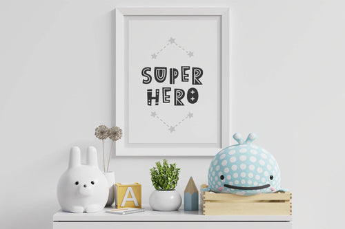 Super Hero - Children’s Print-Chic Prints