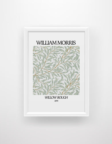 Willow Bough - William Morris Print (1874) - Chic Prints